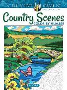 Creative Haven Country Scenes Color by Number