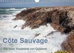 Côte Sauvage - Die wilde Westküste von Quiberon (Wandkalender 2019 DIN A4 quer)