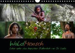 WaldMensch - Leben unter dem tropischen Blätterdach von Sri Lanka (Wandkalender 2019 DIN A4 quer)