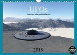 UFOs - Sichtungen außergewöhnlicher Art (Wandkalender 2019 DIN A4 quer)