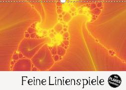 Feine Linienspiele (Wandkalender 2019 DIN A3 quer)