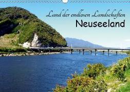 Neuseeland, Land der endlosen Landschaften (Wandkalender 2019 DIN A3 quer)