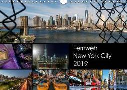 Fernweh New York City (Wandkalender 2019 DIN A4 quer)