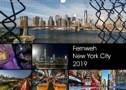 Fernweh New York City (Wandkalender 2019 DIN A3 quer)