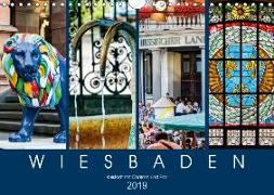 Wiesbaden Kurstadt mit Charme und Flair (Wandkalender 2019 DIN A4 quer)