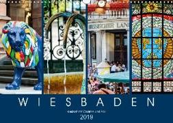 Wiesbaden Kurstadt mit Charme und Flair (Wandkalender 2019 DIN A3 quer)