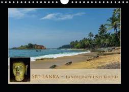 Sri Lanka - Landschaft und Kultur (Wandkalender 2019 DIN A4 quer)