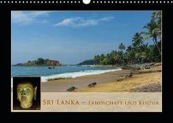 Sri Lanka - Landschaft und Kultur (Wandkalender 2019 DIN A3 quer)