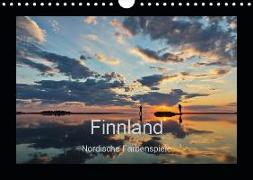 Finnland - Nordische Farbenspiele (Wandkalender 2019 DIN A4 quer)