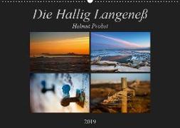 Die Hallig Langeneß (Wandkalender 2019 DIN A2 quer)