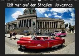 Oldtimer auf den Straßen Havannas (Wandkalender 2019 DIN A2 quer)