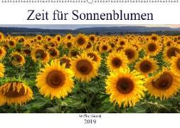 Zeit für Sonnenblumen (Wandkalender 2019 DIN A2 quer)