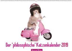 Der "philosophische" Katzenkalender 2019 (Wandkalender 2019 DIN A2 quer)