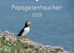 Papageientaucher 2019CH-Version (Wandkalender 2019 DIN A2 quer)