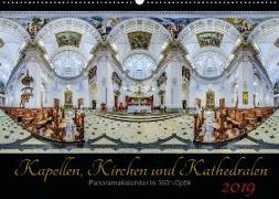 Kapellen, Kirchen und Kathedralen 2019 (Wandkalender 2019 DIN A2 quer)