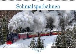 Schmalspurbahnen in Sachsen Anhalt (Wandkalender 2019 DIN A2 quer)