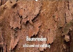 Baumrinden - schützend und vielfältig (Wandkalender 2019 DIN A2 quer)