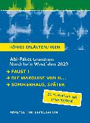 Abitur-Paket Nordrhein-Westfalen 2020. Deutsch Grundkurs - Königs Erläuterungen