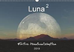 Luna 2 - Fiktive Mondlandschaften (Wandkalender 2019 DIN A3 quer)