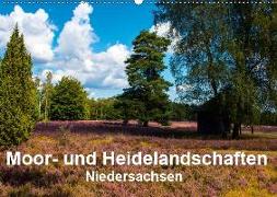 Moor- und Heidelandschaften Niedersachsen (Wandkalender 2019 DIN A2 quer)