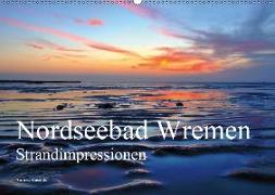Nordseebad Wremen - Strandimpressionen (Wandkalender 2019 DIN A2 quer)