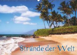 Strände der Welt (Wandkalender 2019 DIN A2 quer)