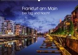 Frankfurt am Main bei Tag und Nacht (Wandkalender 2019 DIN A2 quer)