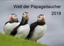 Welt der Papageitaucher (Wandkalender 2019 DIN A2 quer)