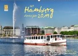 Mit Hamburg durchs Jahr 2019 (Wandkalender 2019 DIN A2 quer)