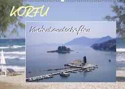 Korfu, Küstenlandschaften (Wandkalender 2019 DIN A2 quer)