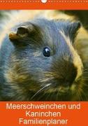 Meerschweinchen und Kaninchen Familienplaner (Wandkalender 2019 DIN A3 hoch)