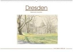 Dresden - Malerische Ansichten (Wandkalender 2019 DIN A2 quer)
