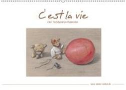 C' est la vie - Der Teddybären Kalender (Wandkalender 2019 DIN A2 quer)