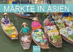 Märkte in Asien (Wandkalender 2019 DIN A2 quer)