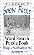 Circle It, Snow Facts, Word Search, Puzzle Book