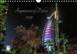 Impressions of Dubai 2019 (Wandkalender 2019 DIN A4 quer)