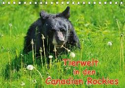 Tierwelt in den Canadian Rockies (Tischkalender 2019 DIN A5 quer)