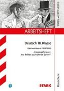 Arbeitsheft Realschule - Deutsch - Baden-Württemberg - Rahmenthema 2018/19 - Umgangsformen