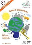 Music's Everywhere: Music Appreciation Through Songs and Movement, DVD & CD [With DVD]