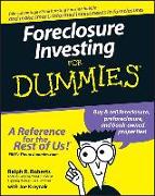 Foreclosure Investing for Dummies