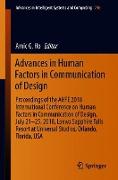 Advances in Human Factors in Communication of Design