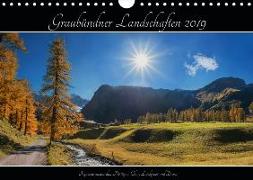 Graubündner Landschaften 2019 (Wandkalender 2019 DIN A4 quer)