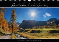 Graubündner Landschaften 2019 (Wandkalender 2019 DIN A3 quer)