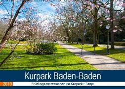 Kurpark Baden-Baden (Wandkalender 2019 DIN A2 quer)