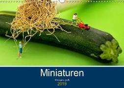 Miniaturen - Klein ganz groß (Wandkalender 2019 DIN A3 quer)