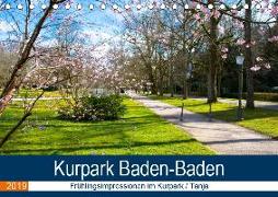 Kurpark Baden-Baden (Tischkalender 2019 DIN A5 quer)