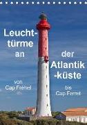 Leuchttürme an der Atlantikküste (Tischkalender 2019 DIN A5 hoch)