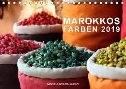 Marokkos Farben (Tischkalender 2019 DIN A5 quer)