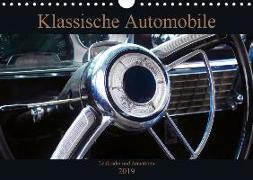 Klassische Automobile - Lenkräder und Armaturen (Wandkalender 2019 DIN A4 quer)