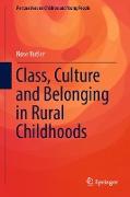 Class, Culture and Belonging in Rural Childhoods